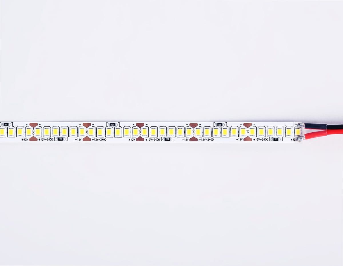 GS1401 2835 240Led/ 17W m/ 12V IP20 3000K/ 5000*10*1.2mm (2 конт.)