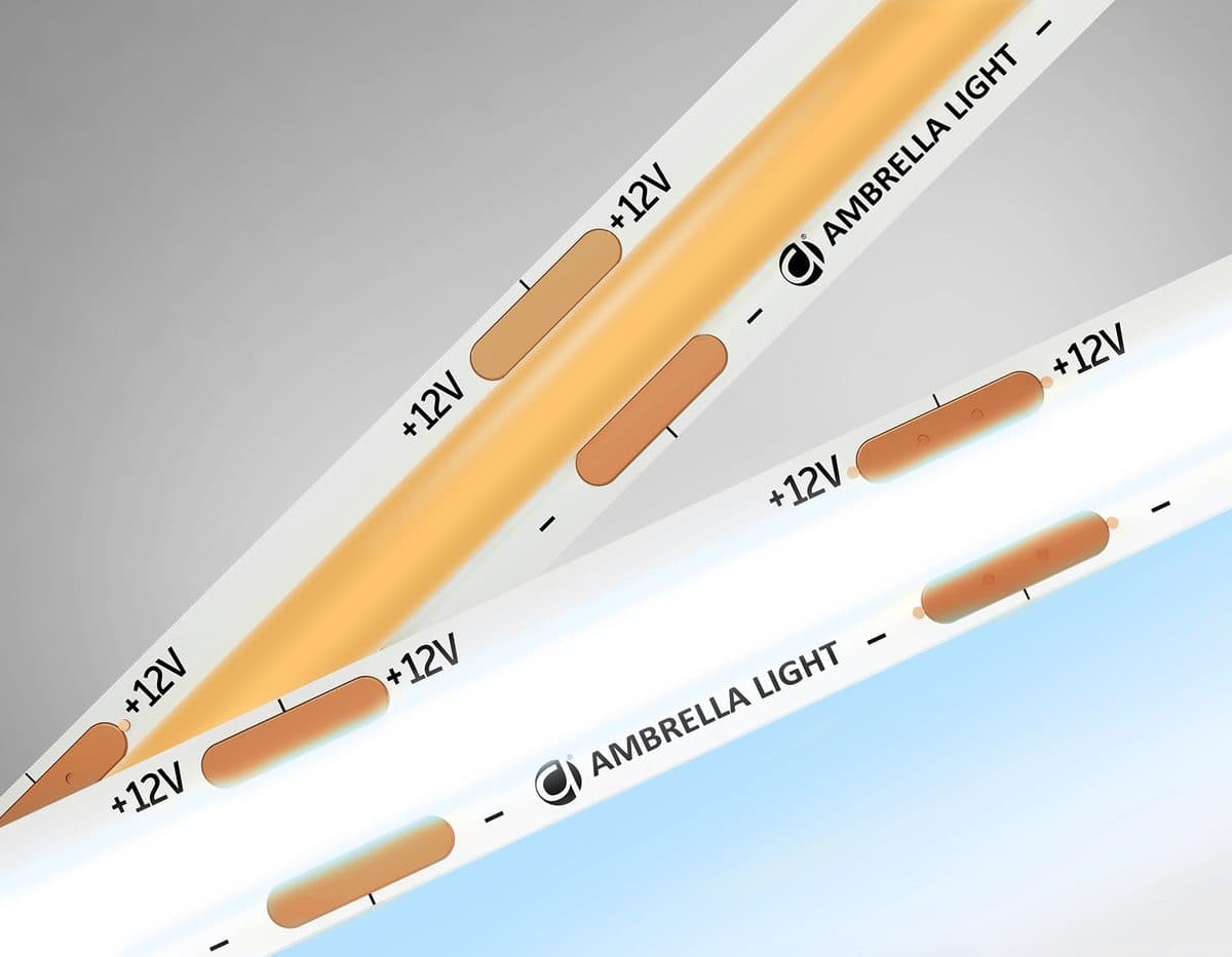 GS2603 COB 320Led/ 10W m/ 12V IP20 6500K/ 5000*8*1.54mm (2 конт.)