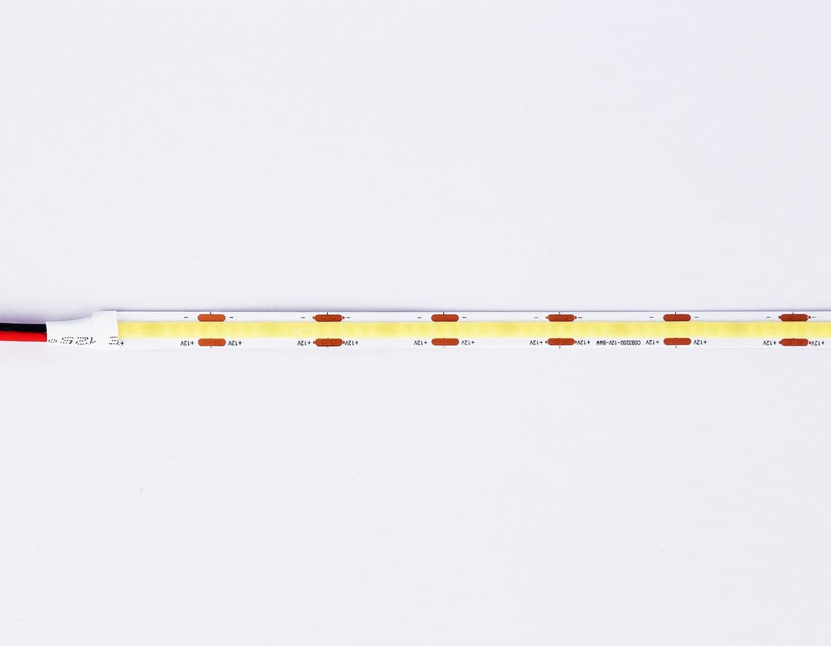 GS2603 COB 320Led/ 10W m/ 12V IP20 6500K/ 5000*8*1.54mm (2 конт.)