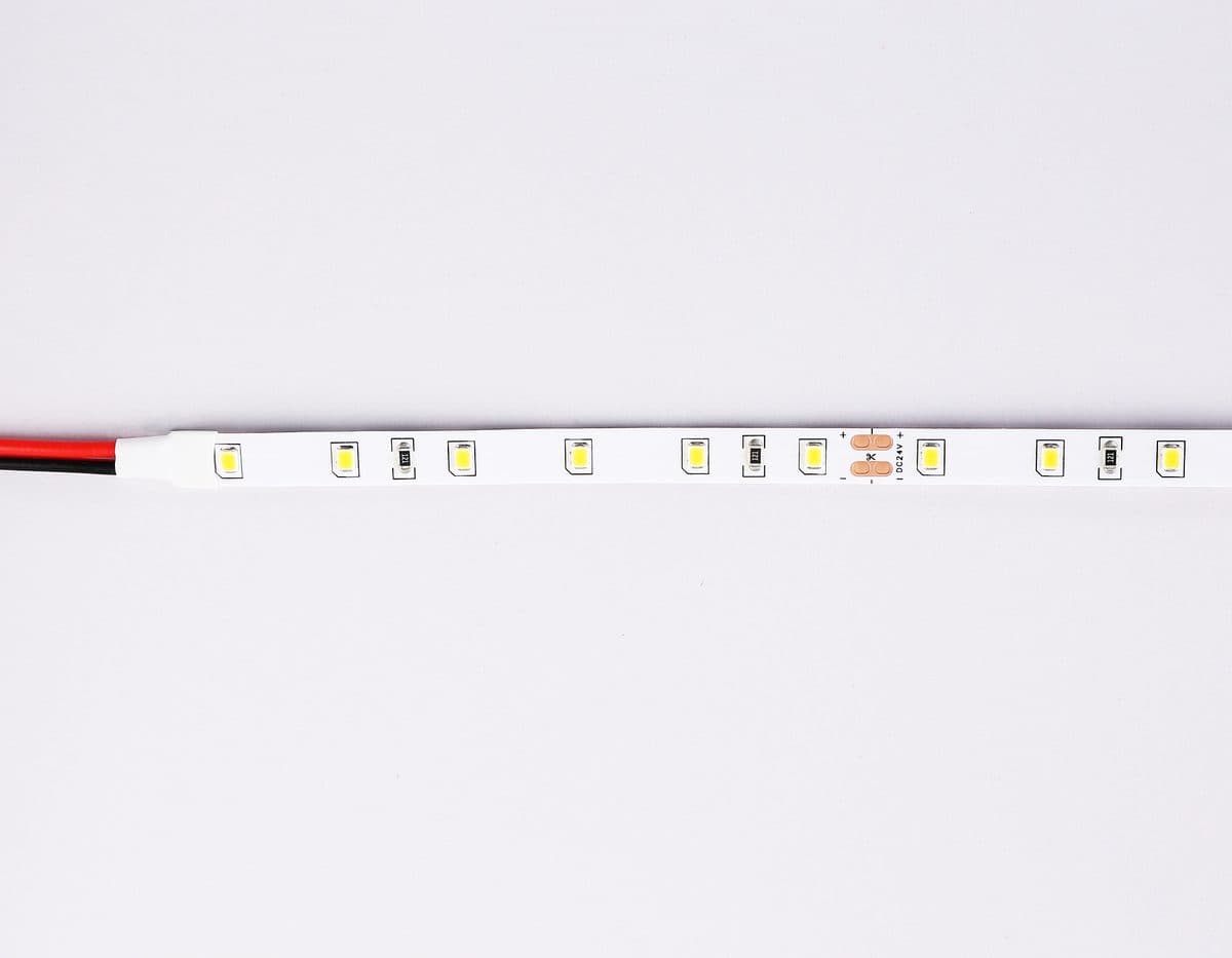 GS3003 2835 60Led/ 6W m/ 24V IP20 6500K/ 5000*8*1.2mm (2 конт.)