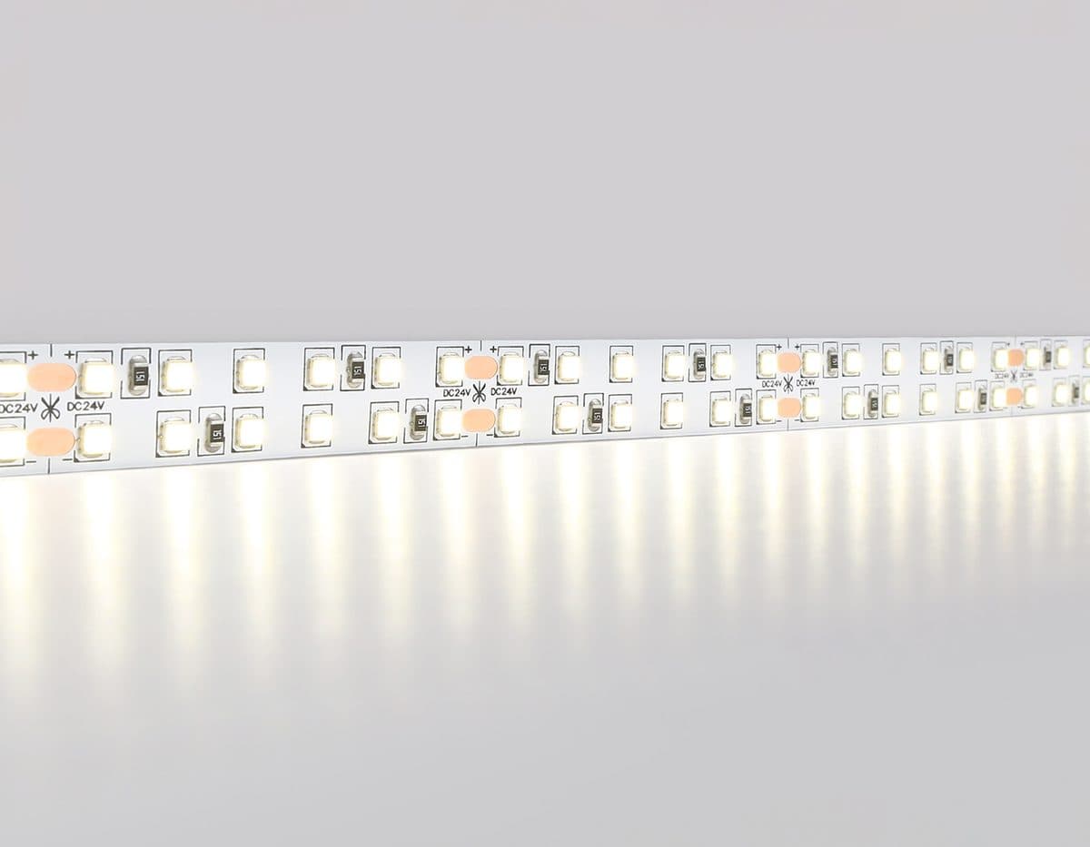 GS3702 2835 240Led /24W m/ 24V IP20 4500K/ 5000*14*1.2mm (2 конт.)