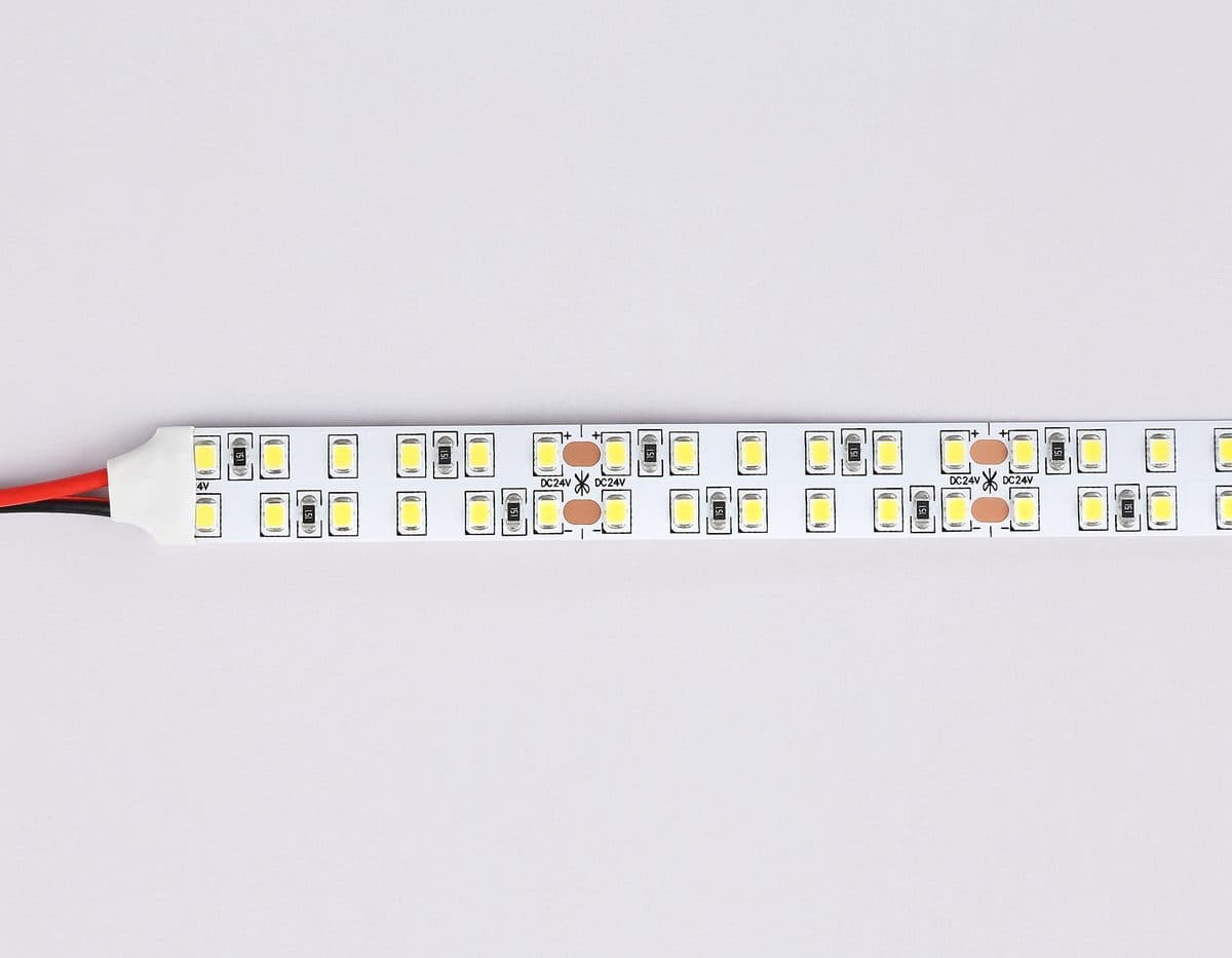 GS3702 2835 240Led /24W m/ 24V IP20 4500K/ 5000*14*1.2mm (2 конт.)