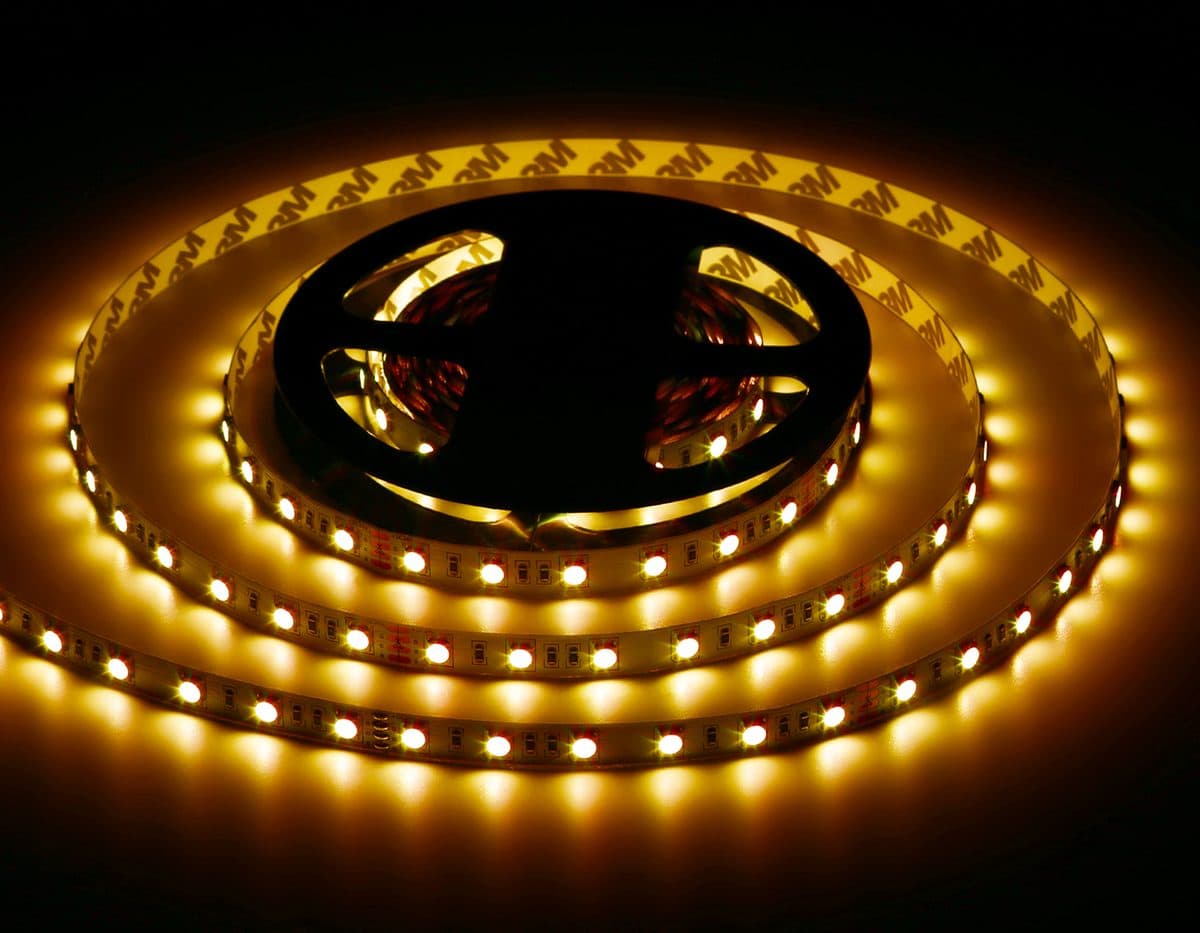 GS4302 5050 60Led/ 14.4W m/ 24V IP20 RGB/ 5000*10*1.87mm (4 конт.)