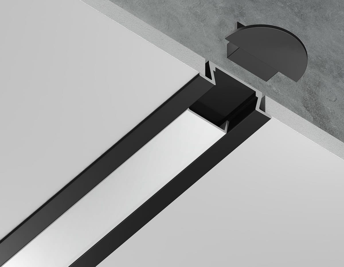 GP1001BK черный 2000*21.5*6.8