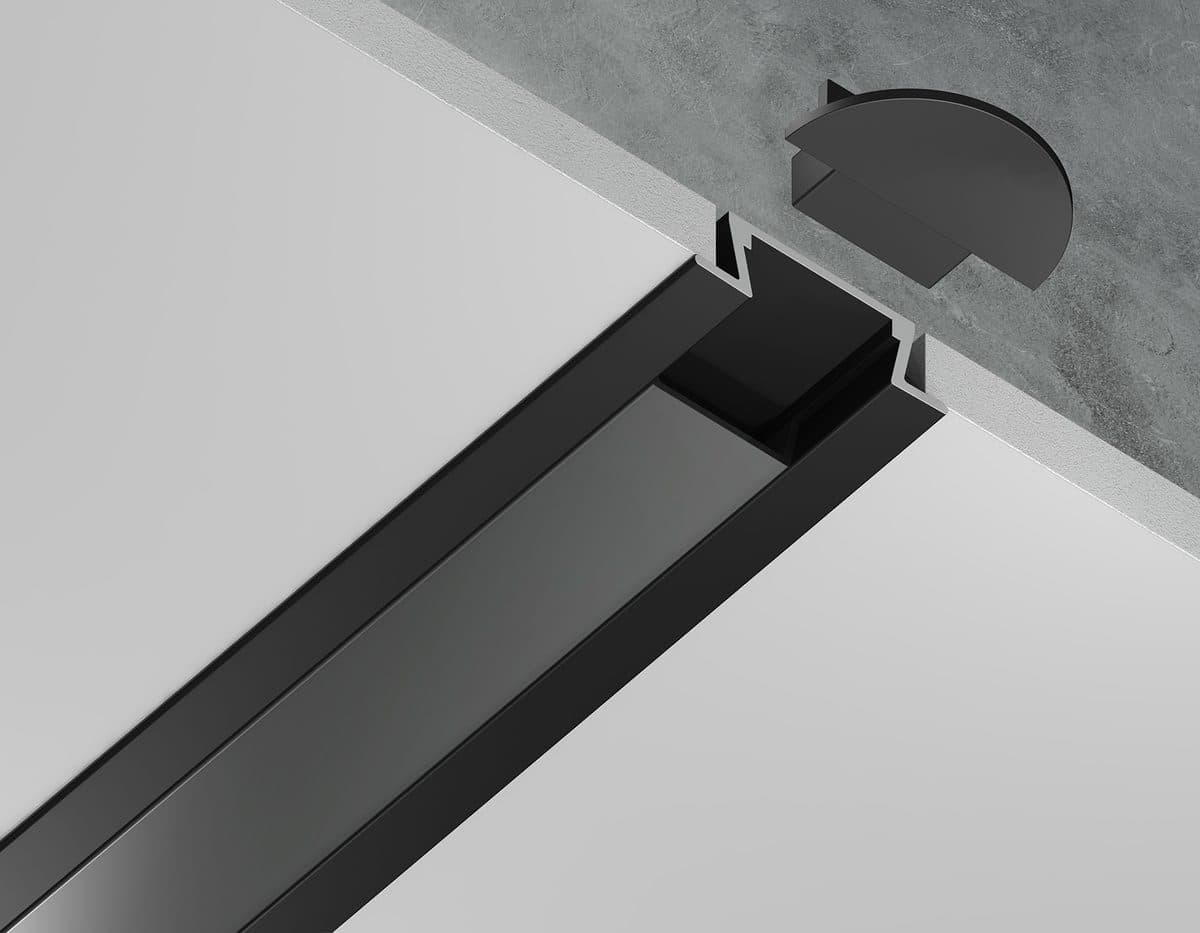 GP1001BK черный 2000*21.5*6.8