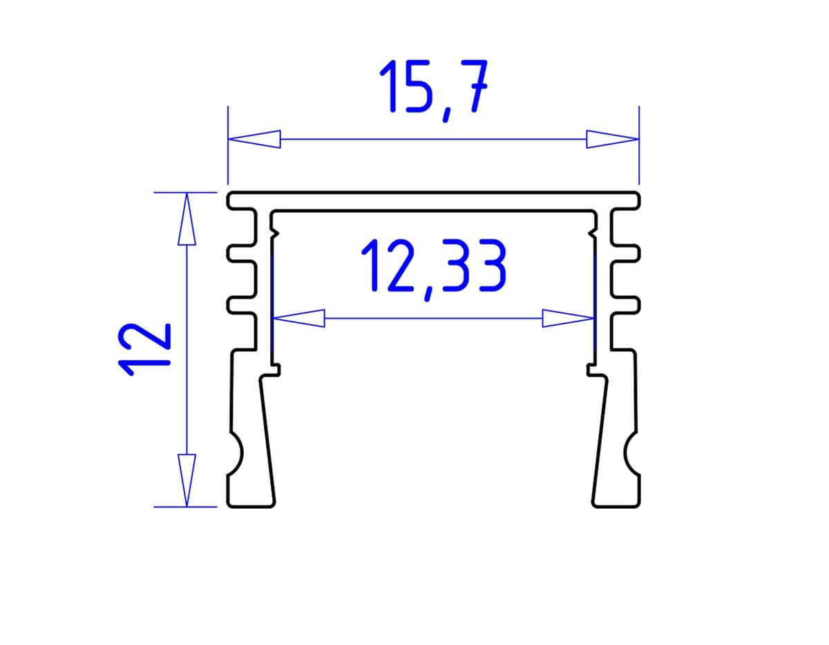 GP1750AL серебро 2000*15.7*12