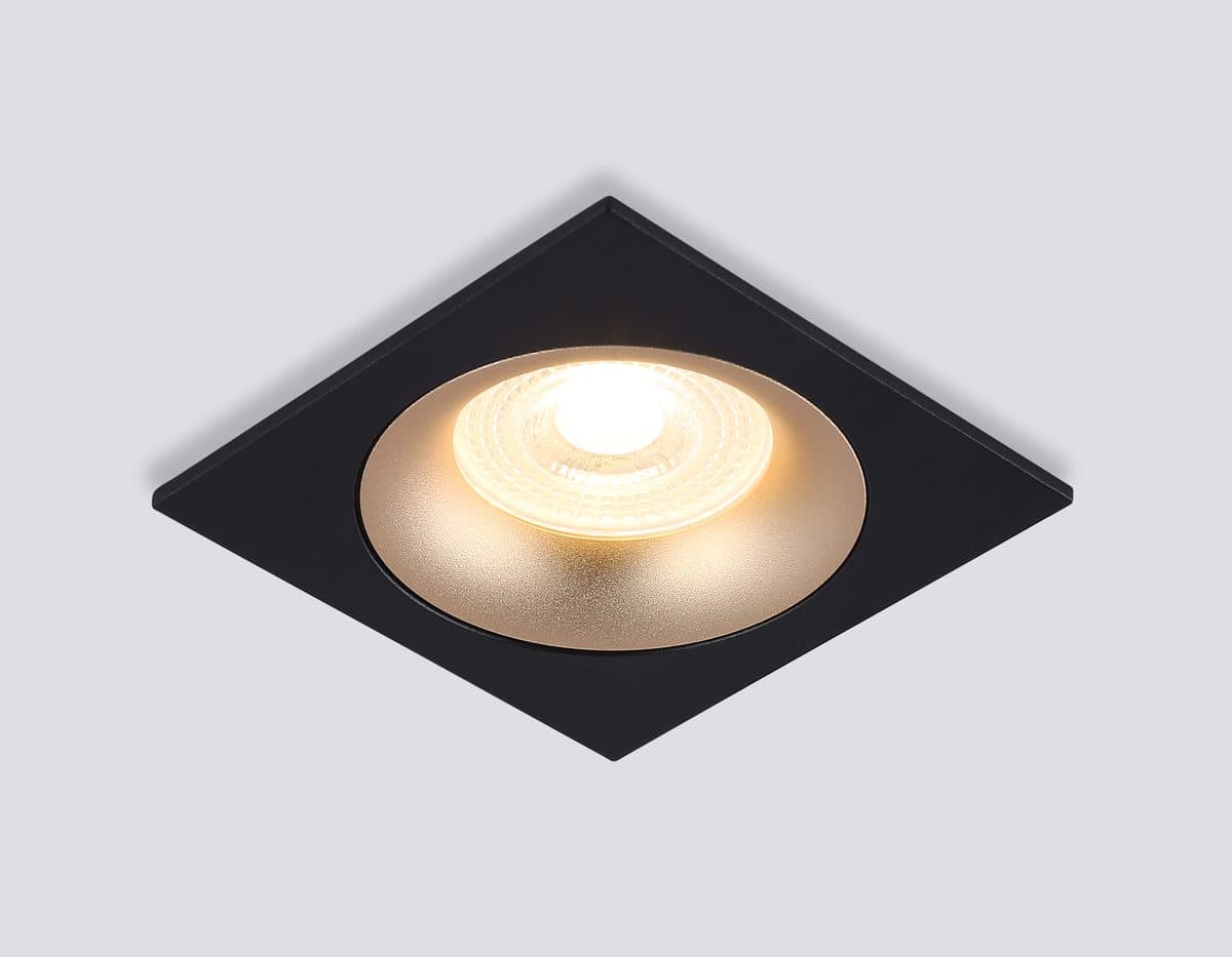 TN102730 BK/GD черный/золото GU5.3 92*92*23