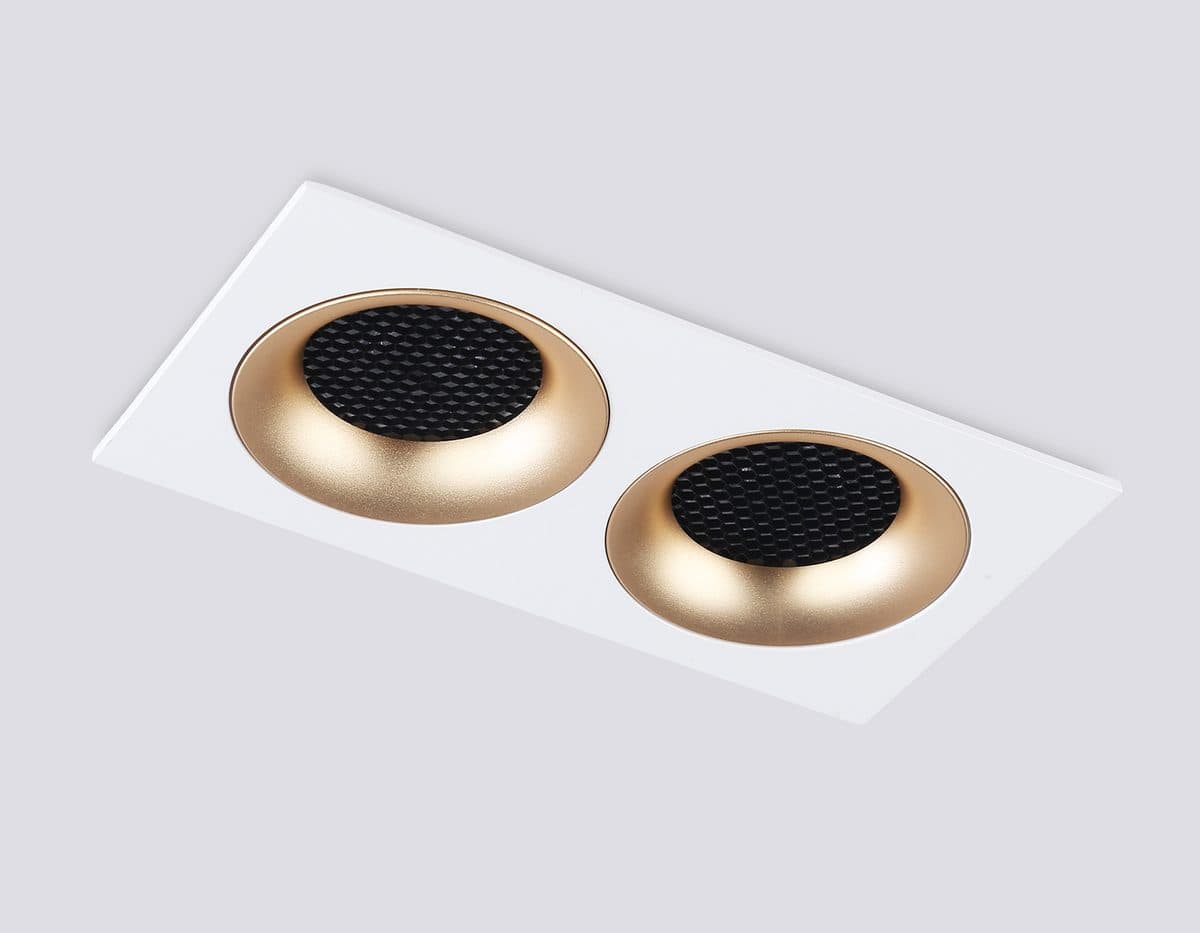 TN102733/2 WH/GD белый/золото GU5.3 175*92*23