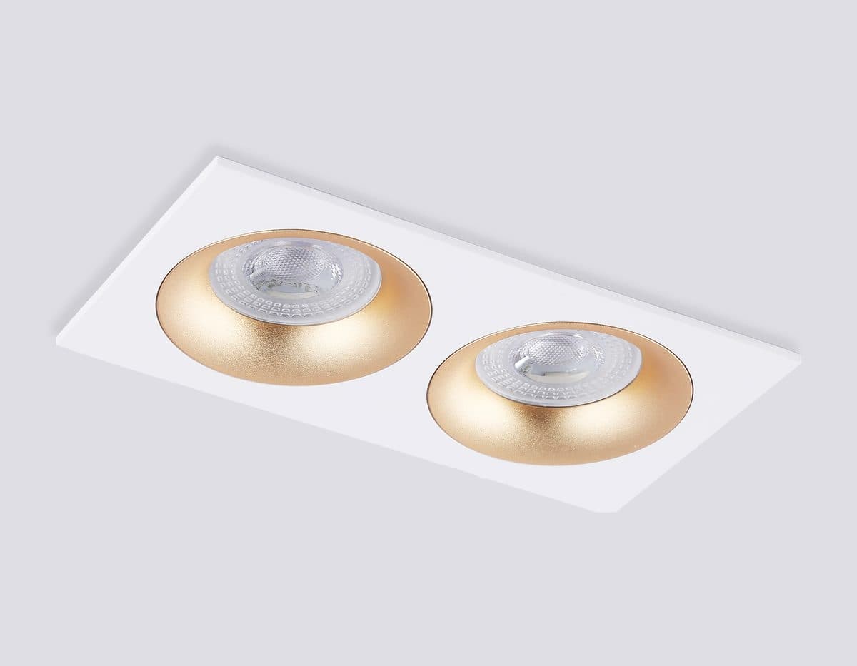 TN102733/2 WH/GD белый/золото GU5.3 175*92*23