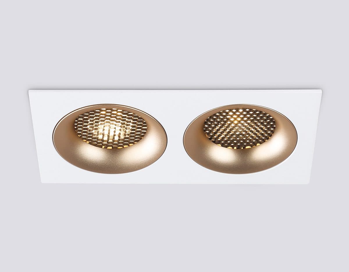 TN102733/2 WH/GD белый/золото GU5.3 175*92*23