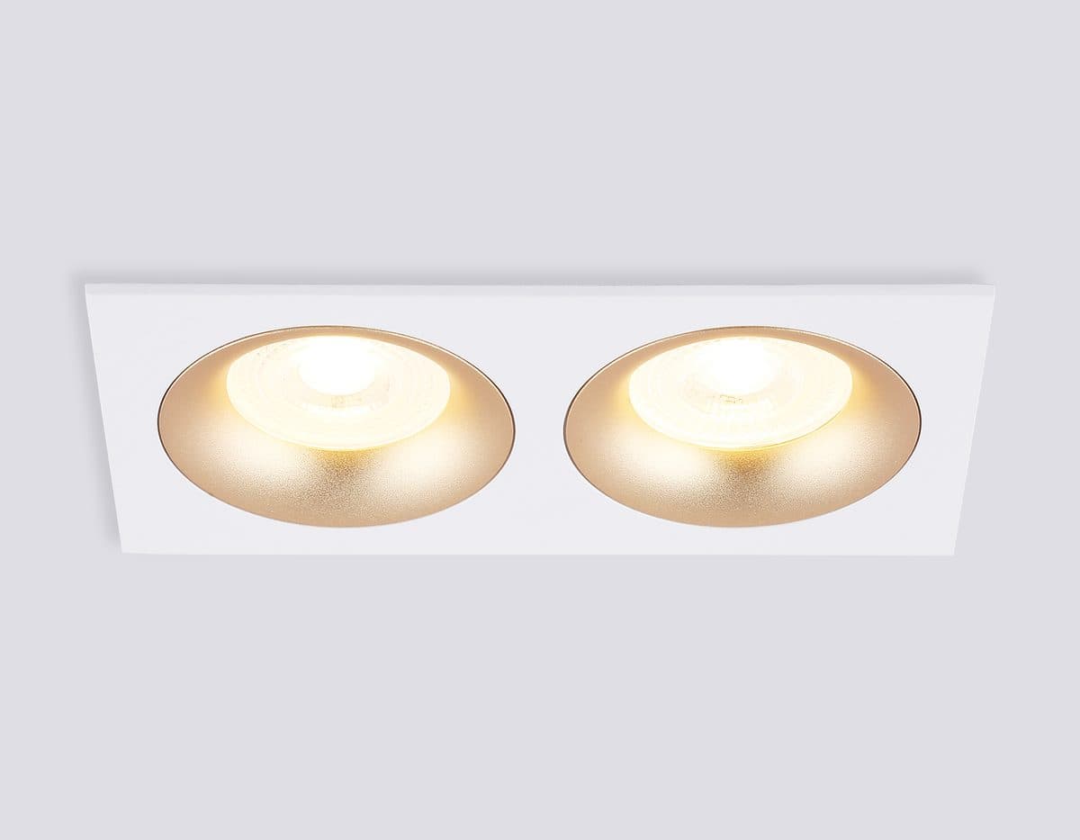 TN102733/2 WH/GD белый/золото GU5.3 175*92*23