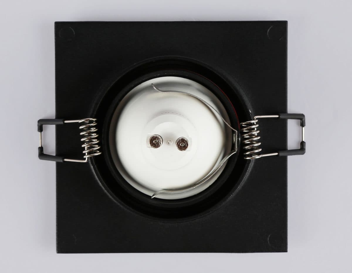 TN102744 BK черный IP20 GU5.3 95*95*25