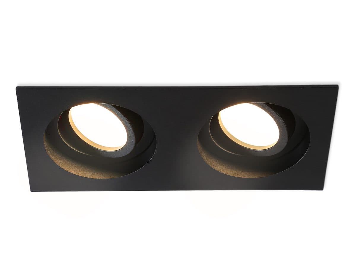 TN102760/2 BK черный IP20 GU5.3/2 200*100*32