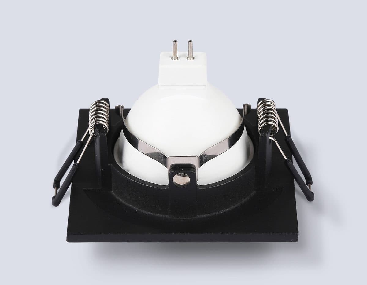 TN102818 BK черный GU5.3 78*78*28