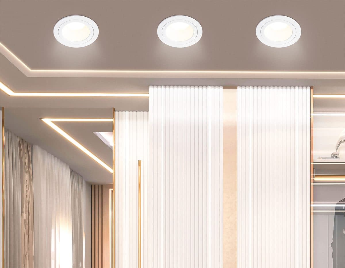 TN102822 WH/WH белый/белый GU5.3 D92*50