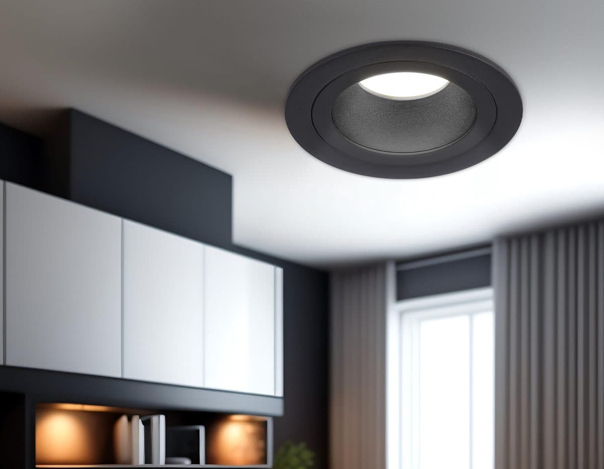 TN102824 BK/BK черный/черный GU5.3 D92*50