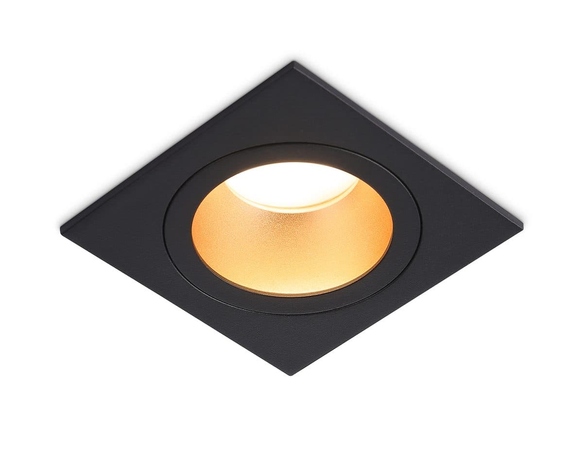 TN102829 BK/GD черный/золото GU5.3 92*92*50