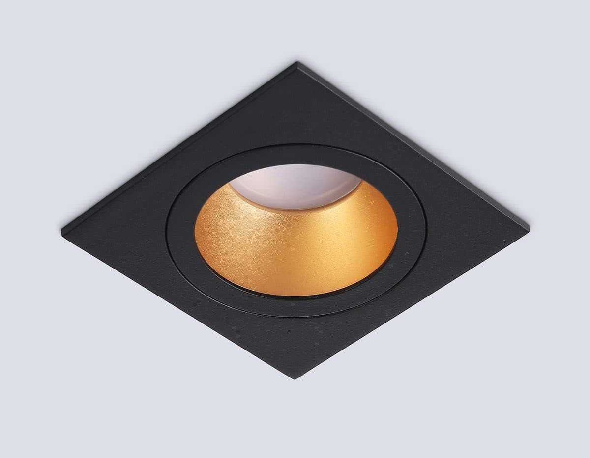 TN102829 BK/GD черный/золото GU5.3 92*92*50