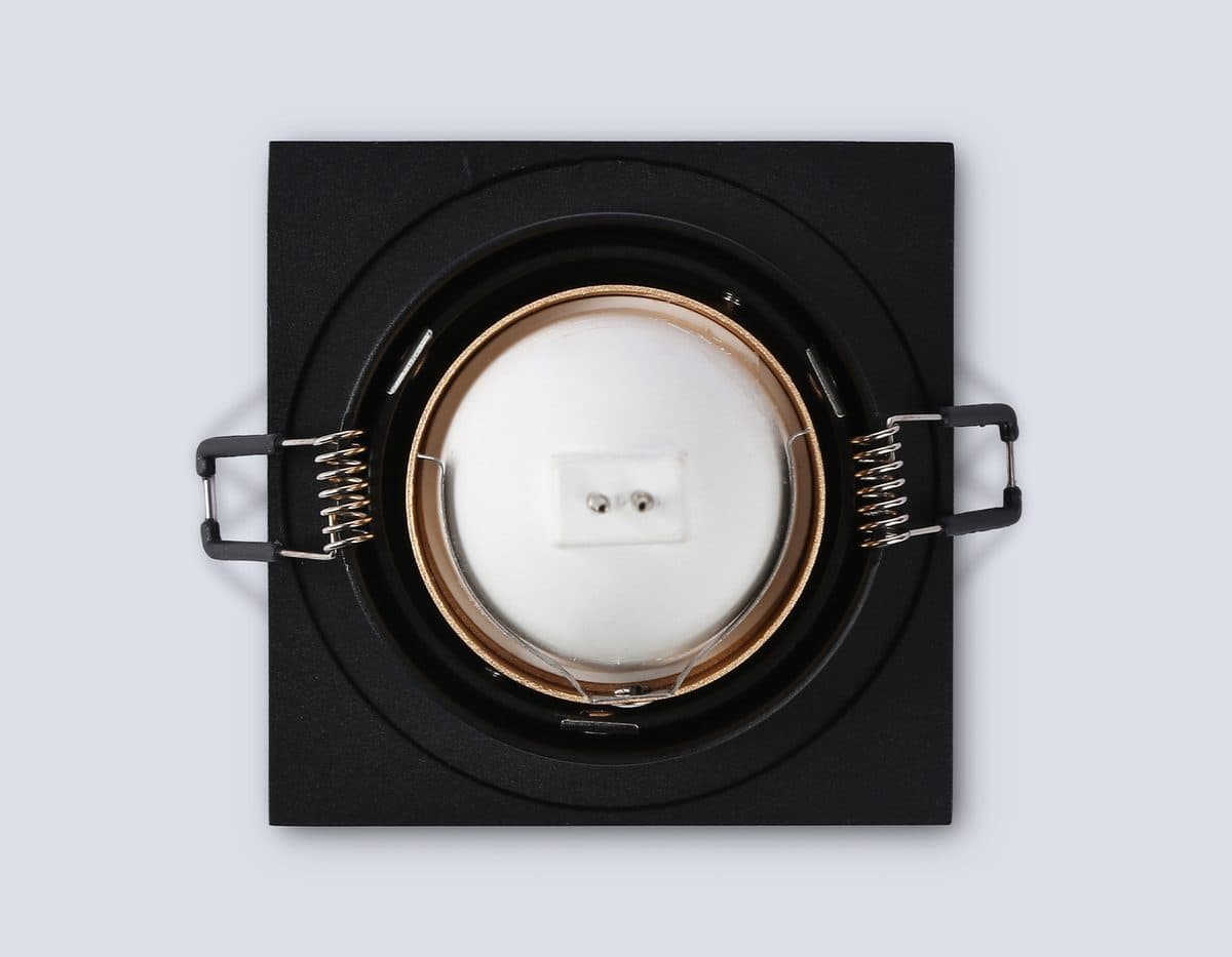 TN102829 BK/GD черный/золото GU5.3 92*92*50