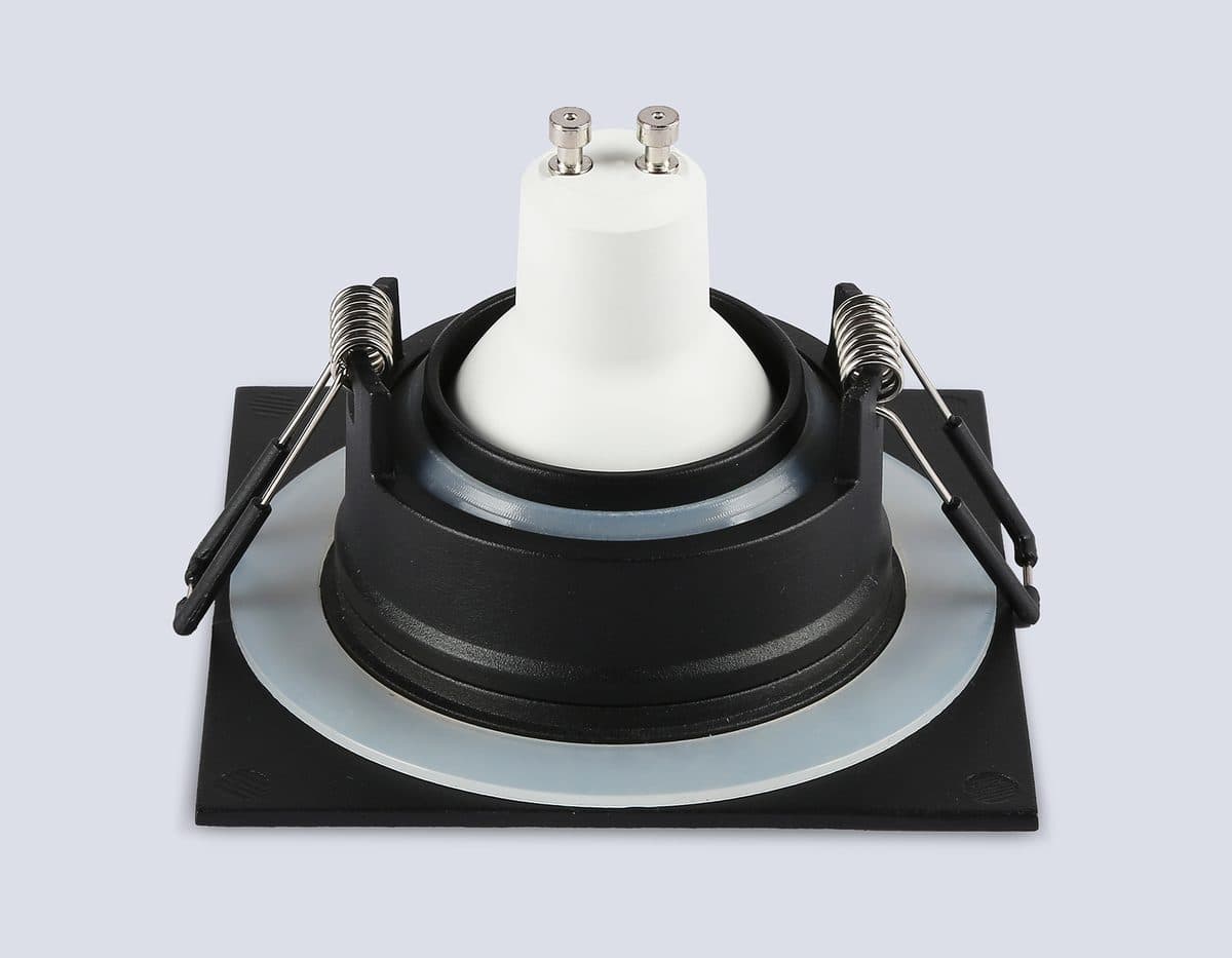 TN1144 BK черный IP44 GU5.3 95*95*38