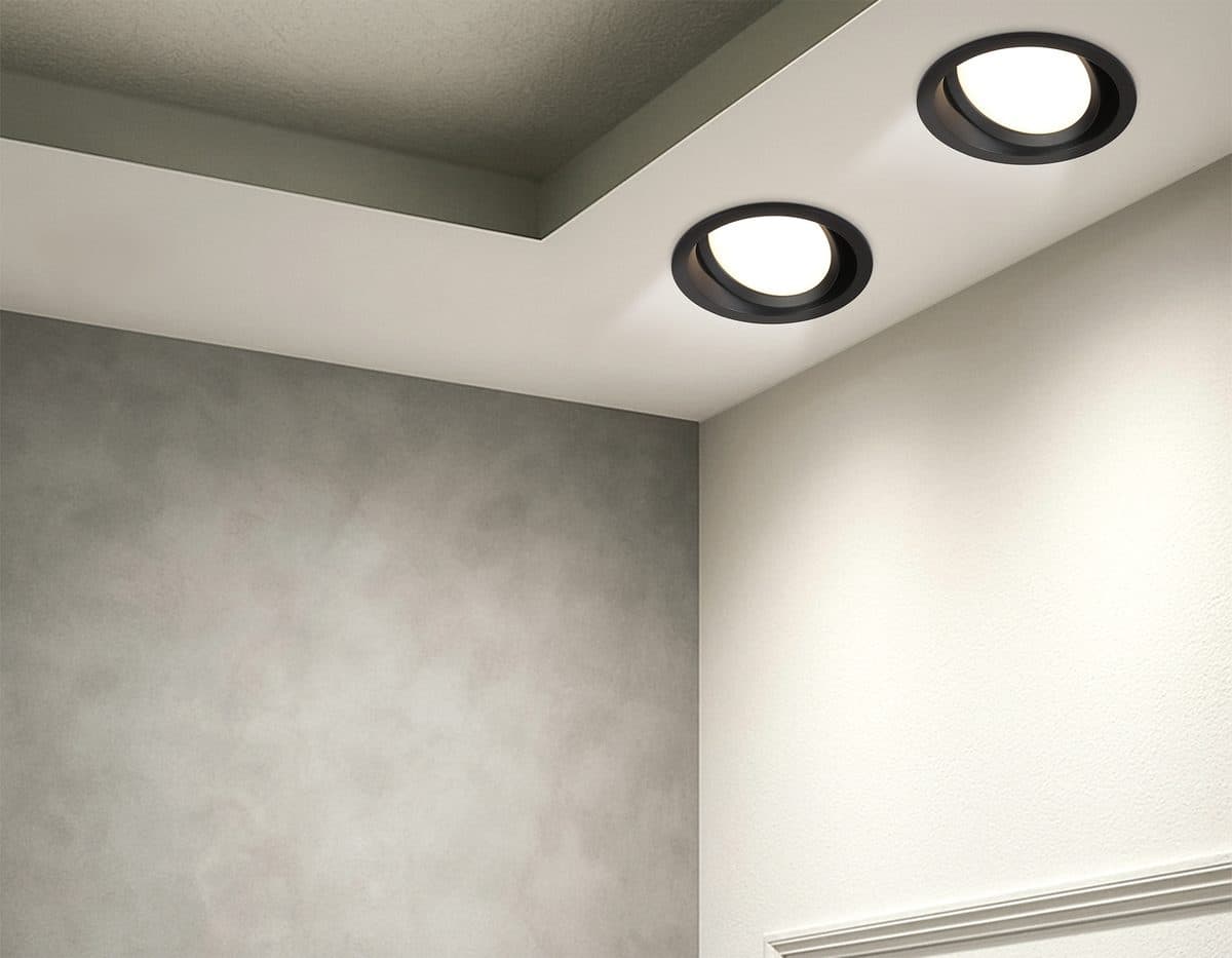 TN52231 BK черный IP20 GX53 D110*44