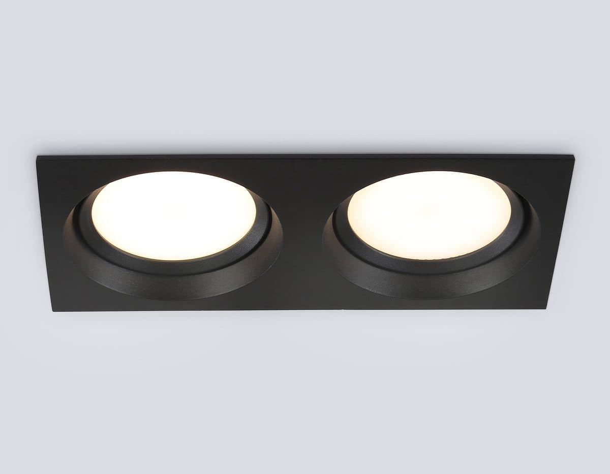 TN52235/2 BK черный IP20 GX53/2 220*110*44