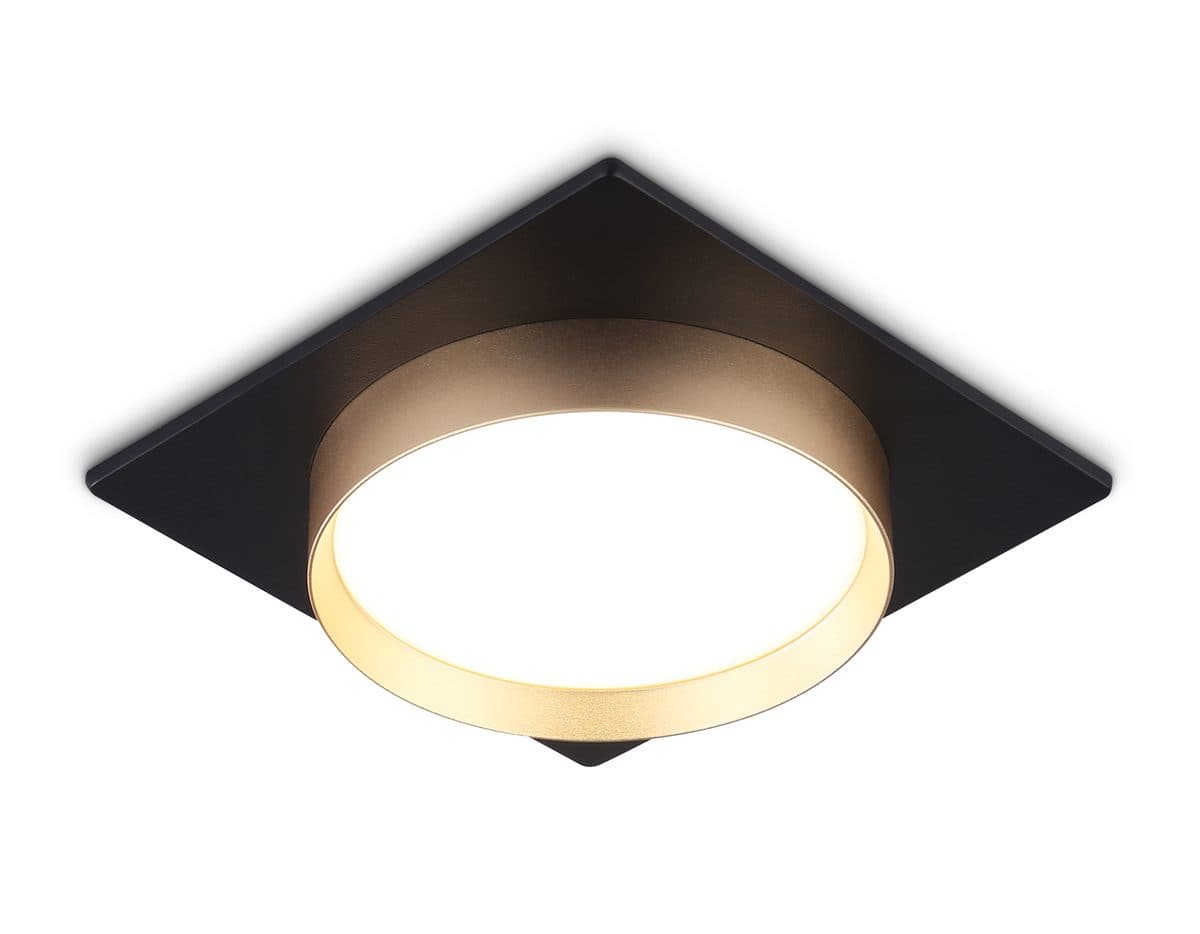 TN5232 BK/GD черный/золото GX53 max 12W 110*110*35