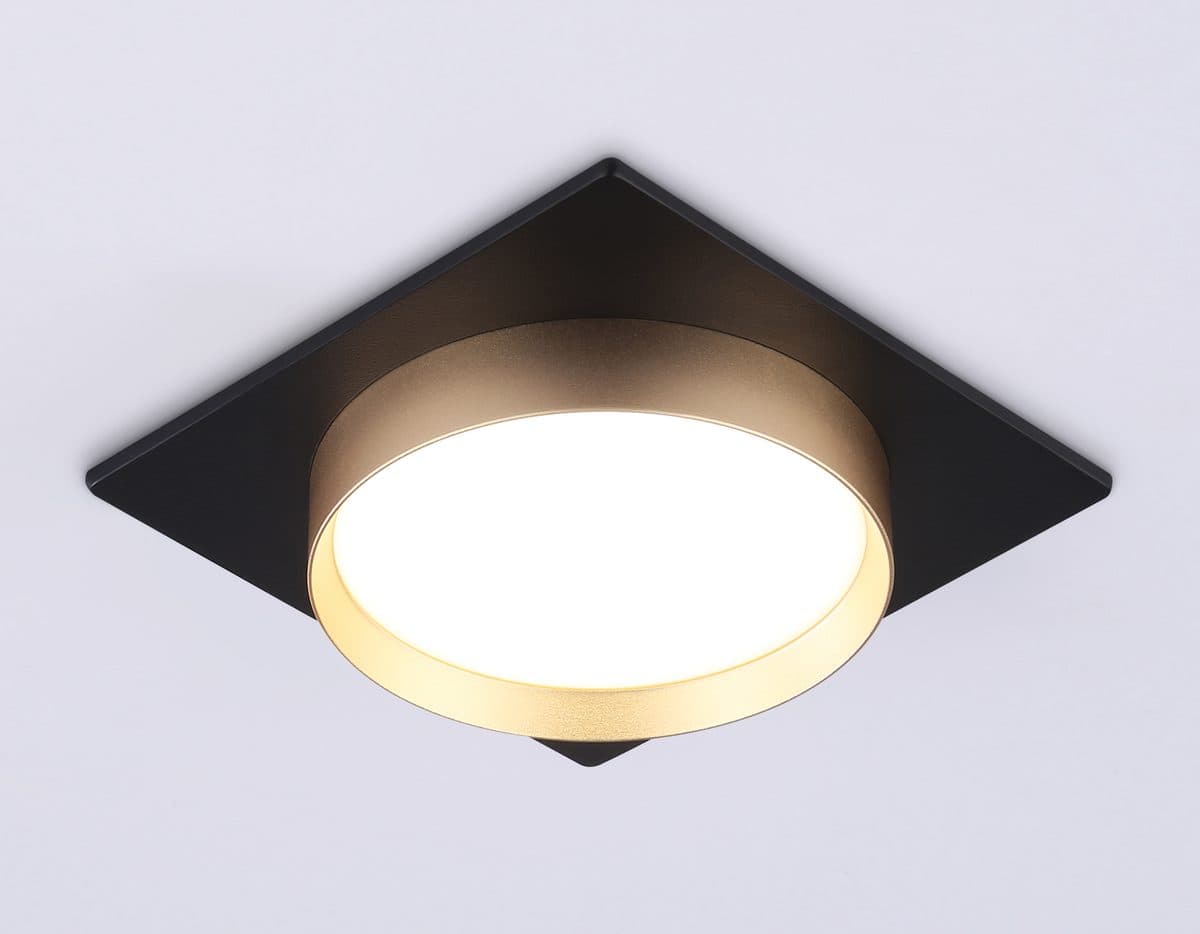 TN5232 BK/GD черный/золото GX53 max 12W 110*110*35