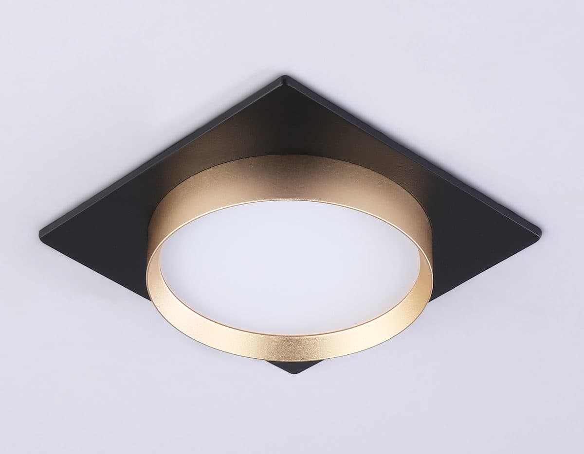 TN5232 BK/GD черный/золото GX53 max 12W 110*110*35