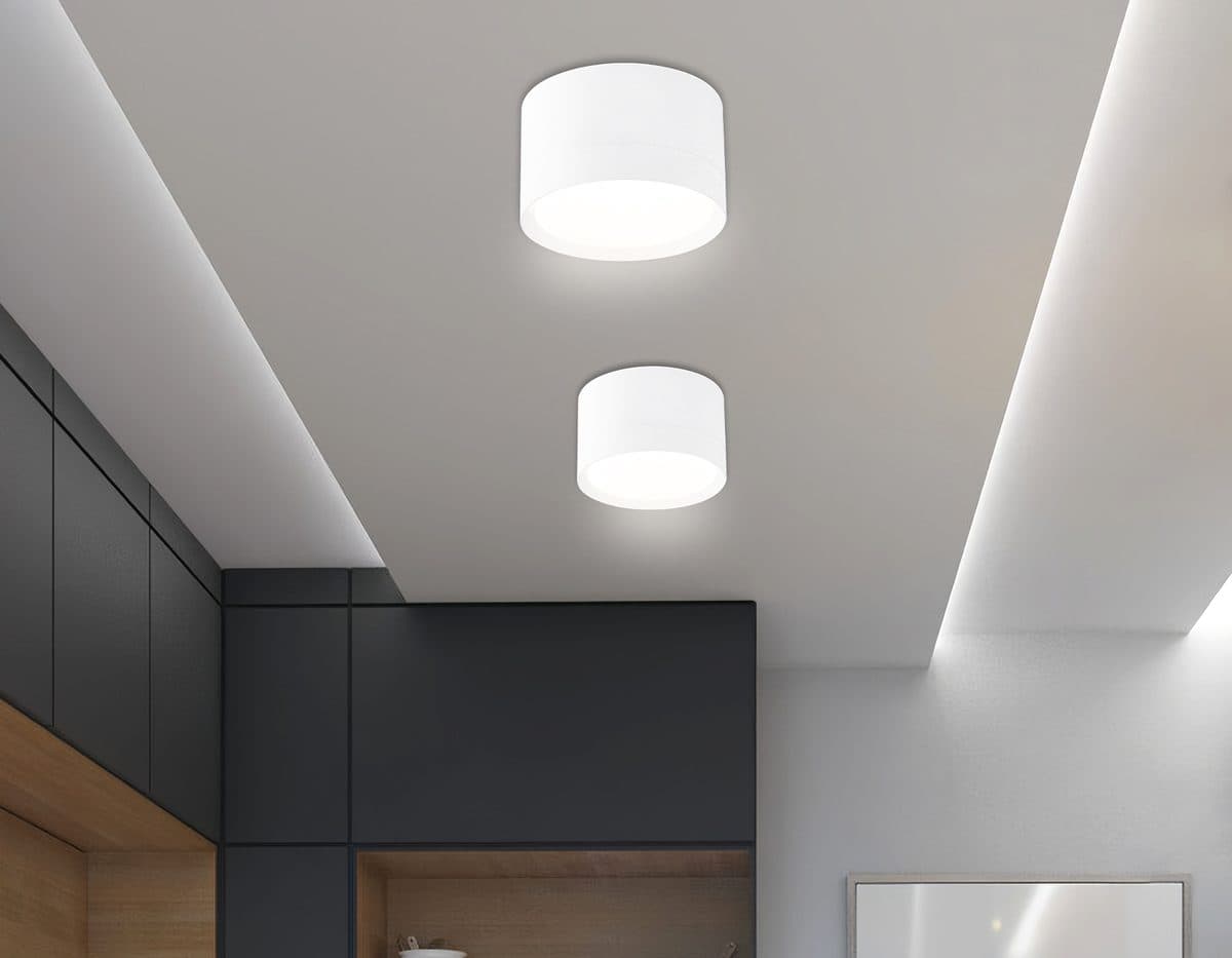 TN52351 WH белый GX53 max 12W D83*50