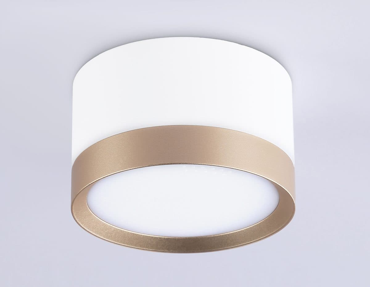 TN52355 WH/GD белый/золото GX53 max 12W D82*50