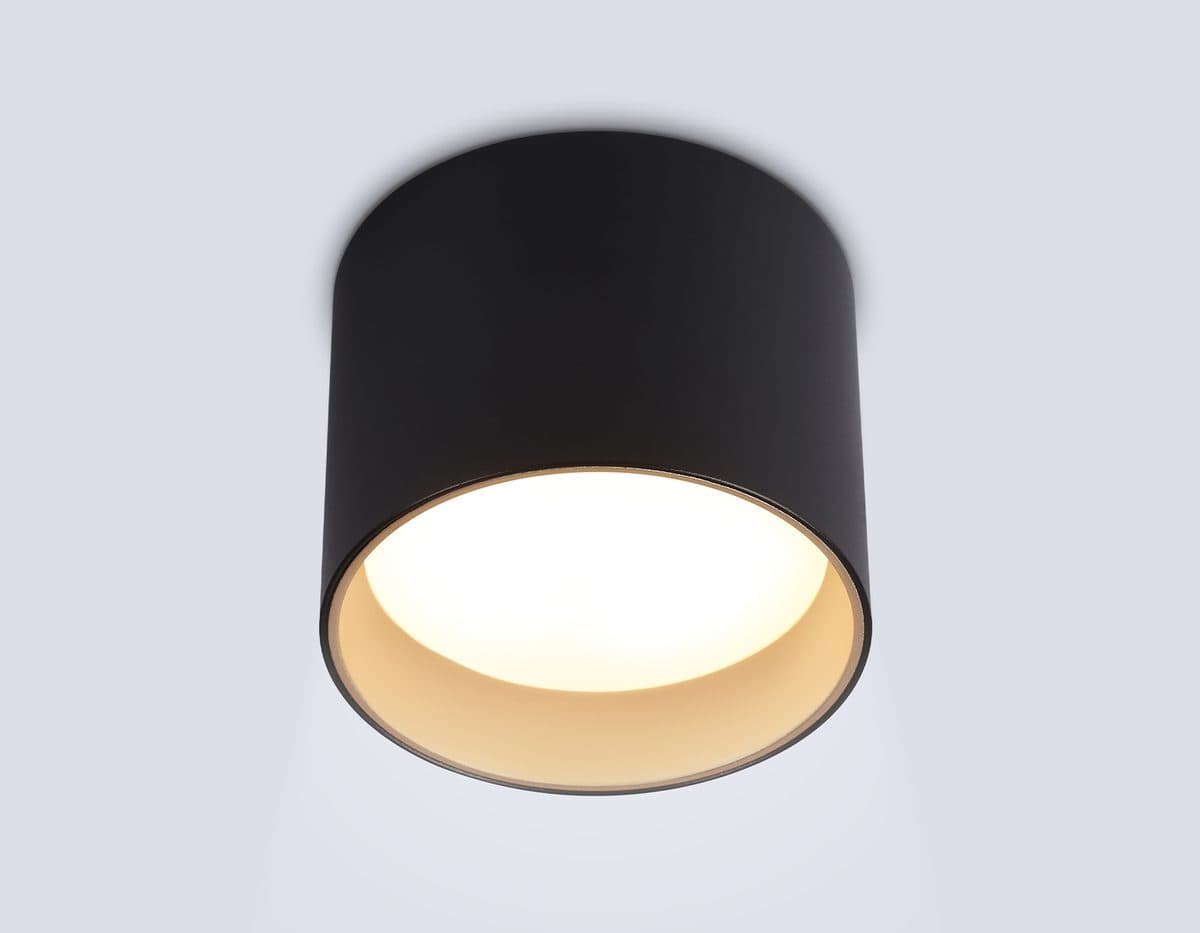 TN5306 BK/GD черный/золото GX53 max 15W D83*65