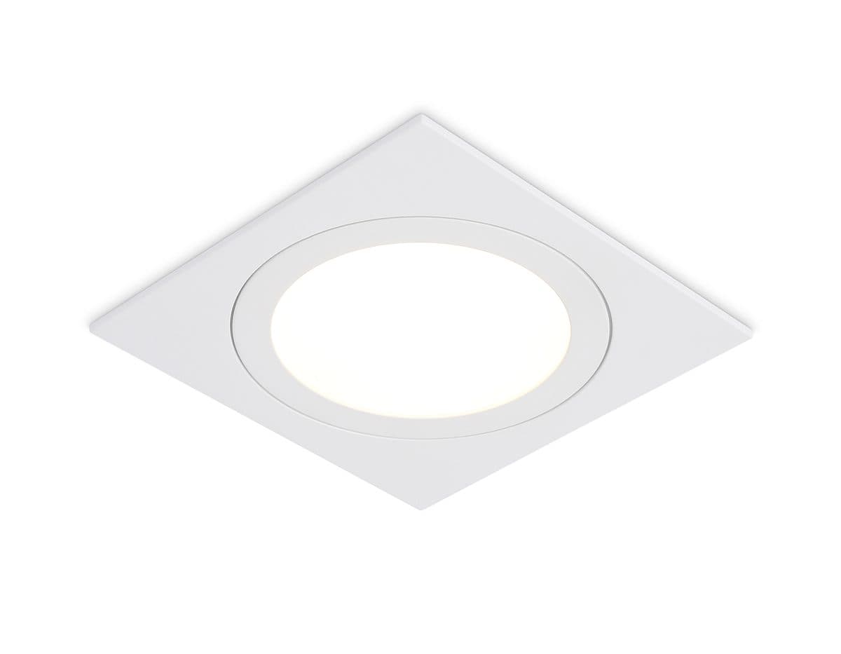 TN6607 WH белый IP44 GX53 max 15W 110*110*23