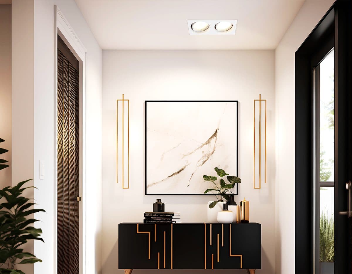 TN6659/2 WH белый IP44 GX53/2 220*110*48