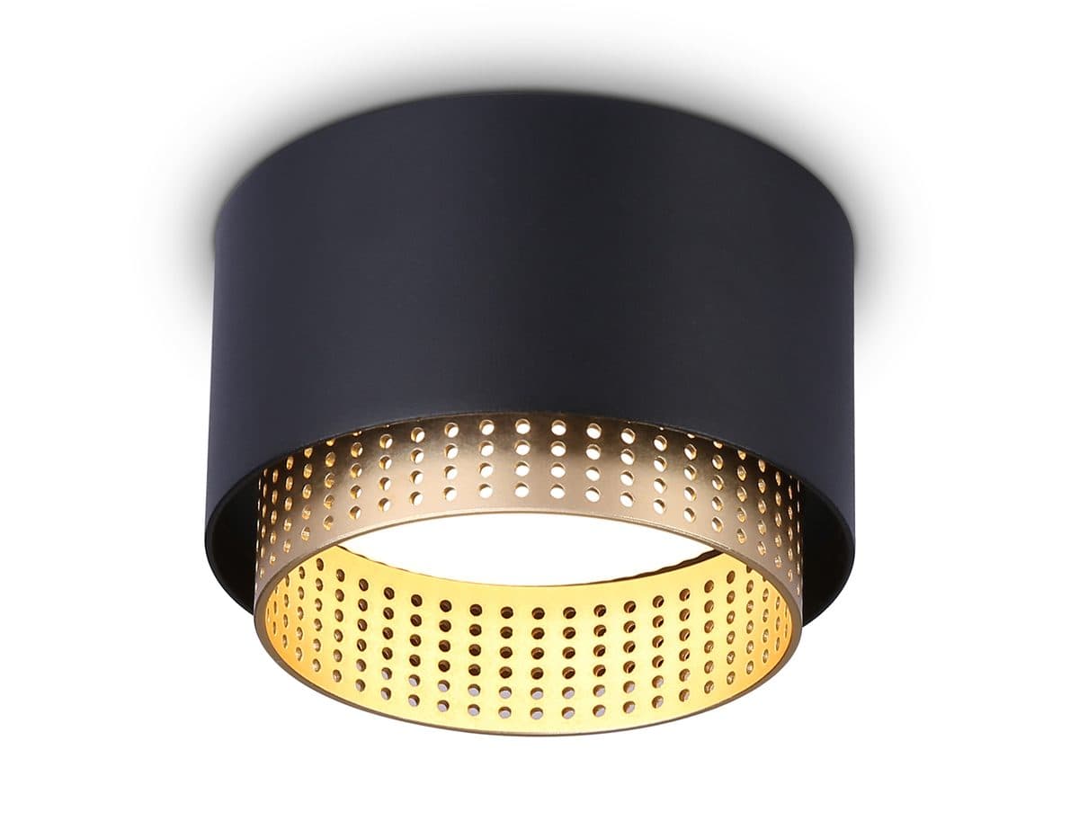 TN71275 BK/GD черный/золото GX53 max 12W D95*62