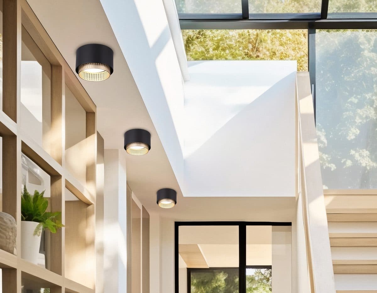 TN71275 BK/GD черный/золото GX53 max 12W D95*62