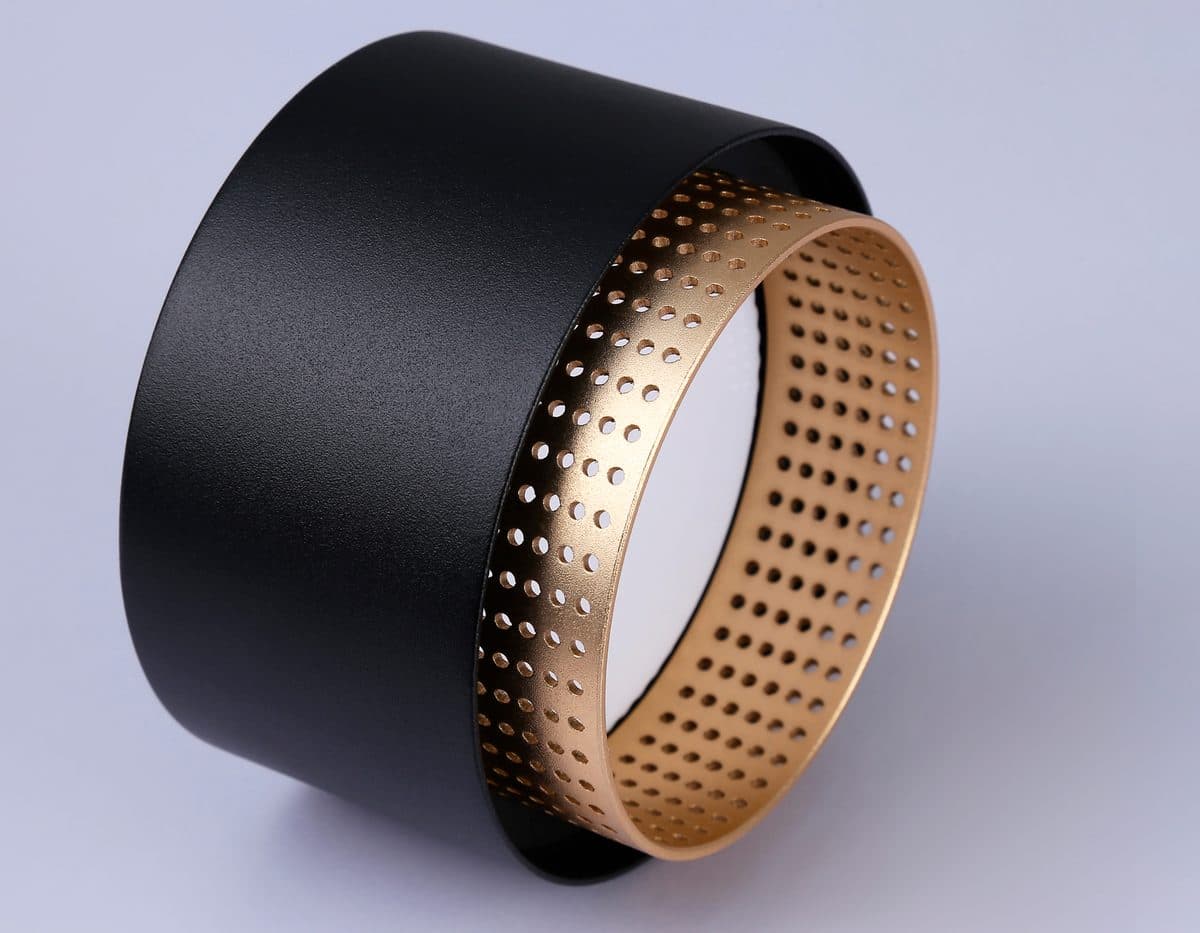 TN71275 BK/GD черный/золото GX53 max 12W D95*62