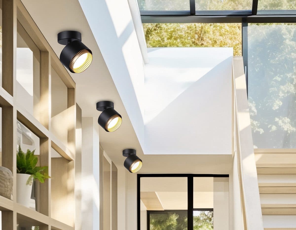 TN71282  BK/GD черный/золото GX53 max 12W D95*137