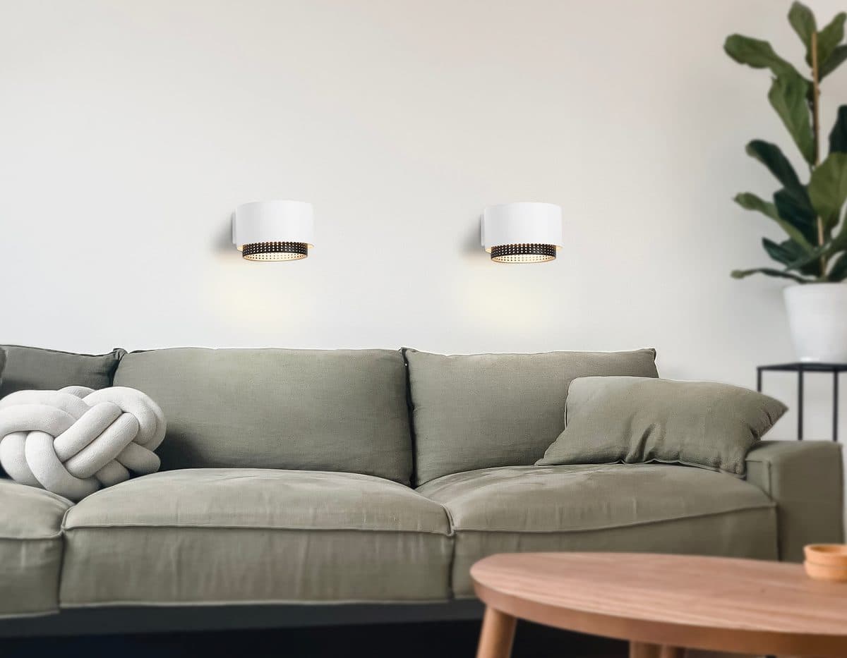 TN71296 WH/BK белый/черный GX53 max 12W 95*62*120