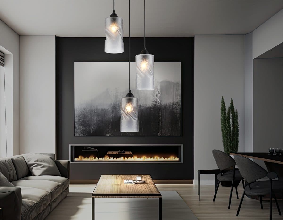 TR3414/3 BK черный E27/3 max 60W D320*1000