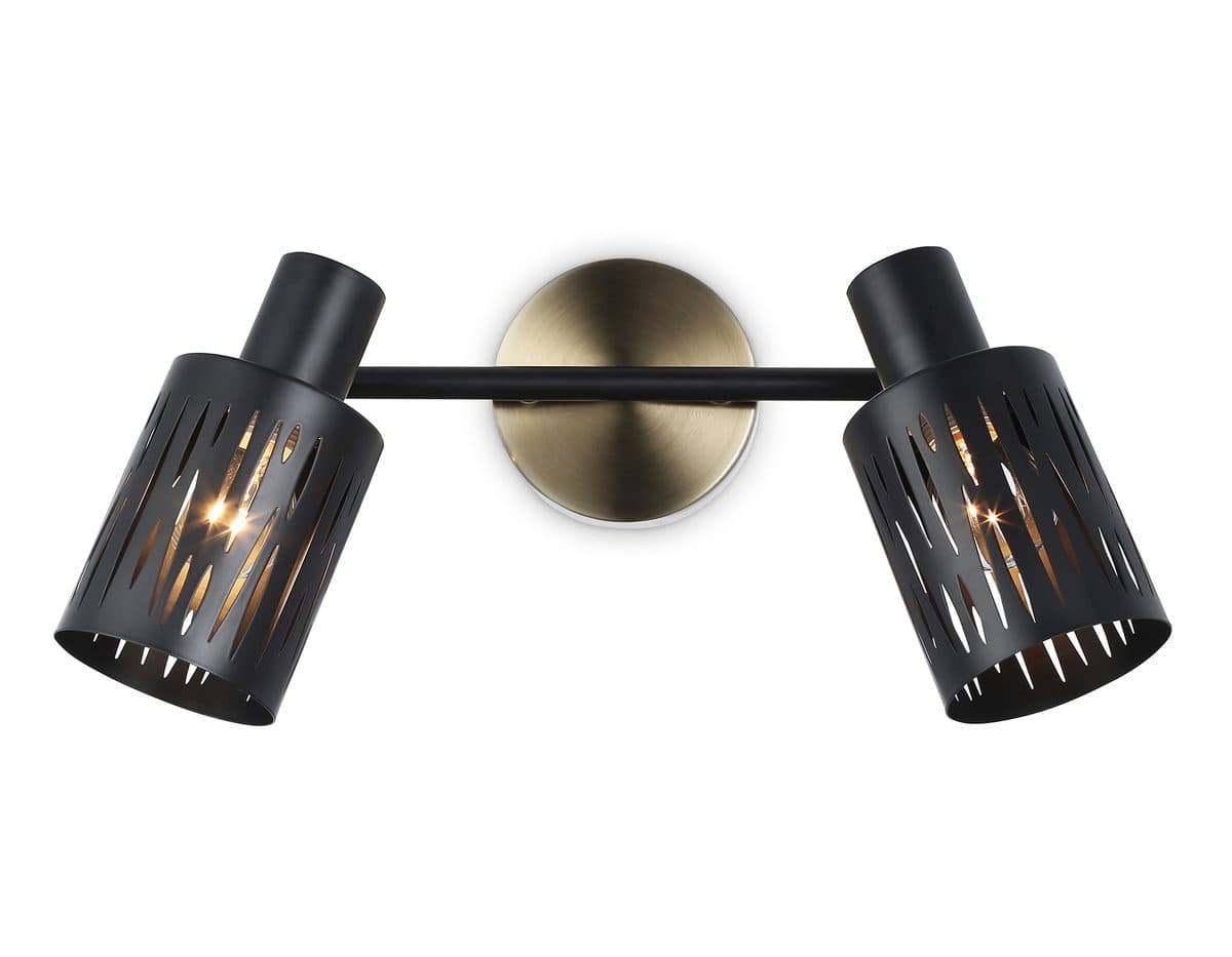 TR8668/2 BK/SB чёрный/бронза E14/2 max 60W 360*100*190