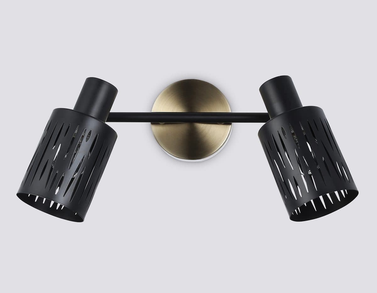 TR8668/2 BK/SB чёрный/бронза E14/2 max 60W 360*100*190