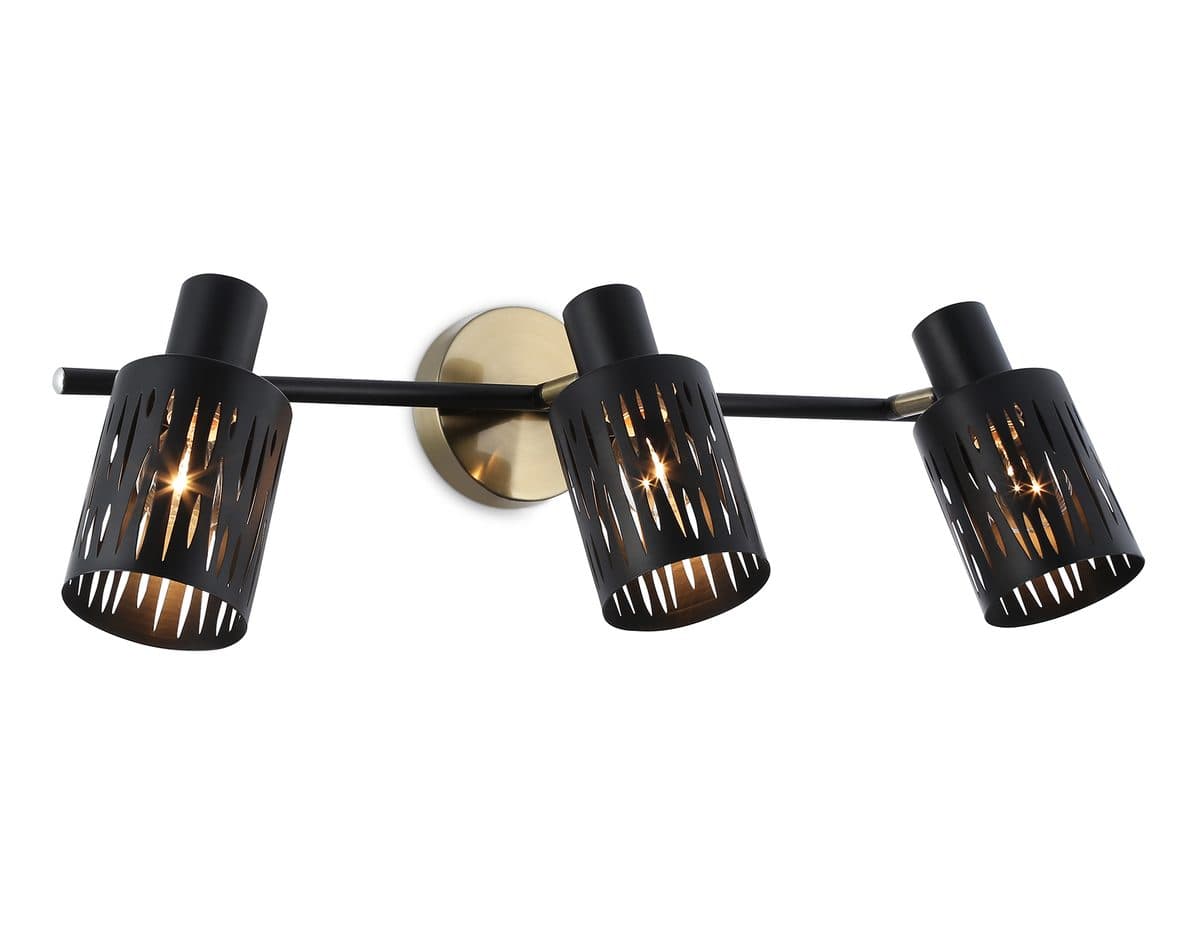 TR8669/3 BK/SB чёрный/бронза E14/3 max 60W 560*100*190