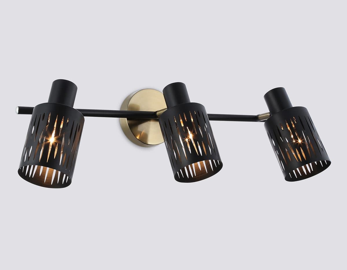 TR8669/3 BK/SB чёрный/бронза E14/3 max 60W 560*100*190