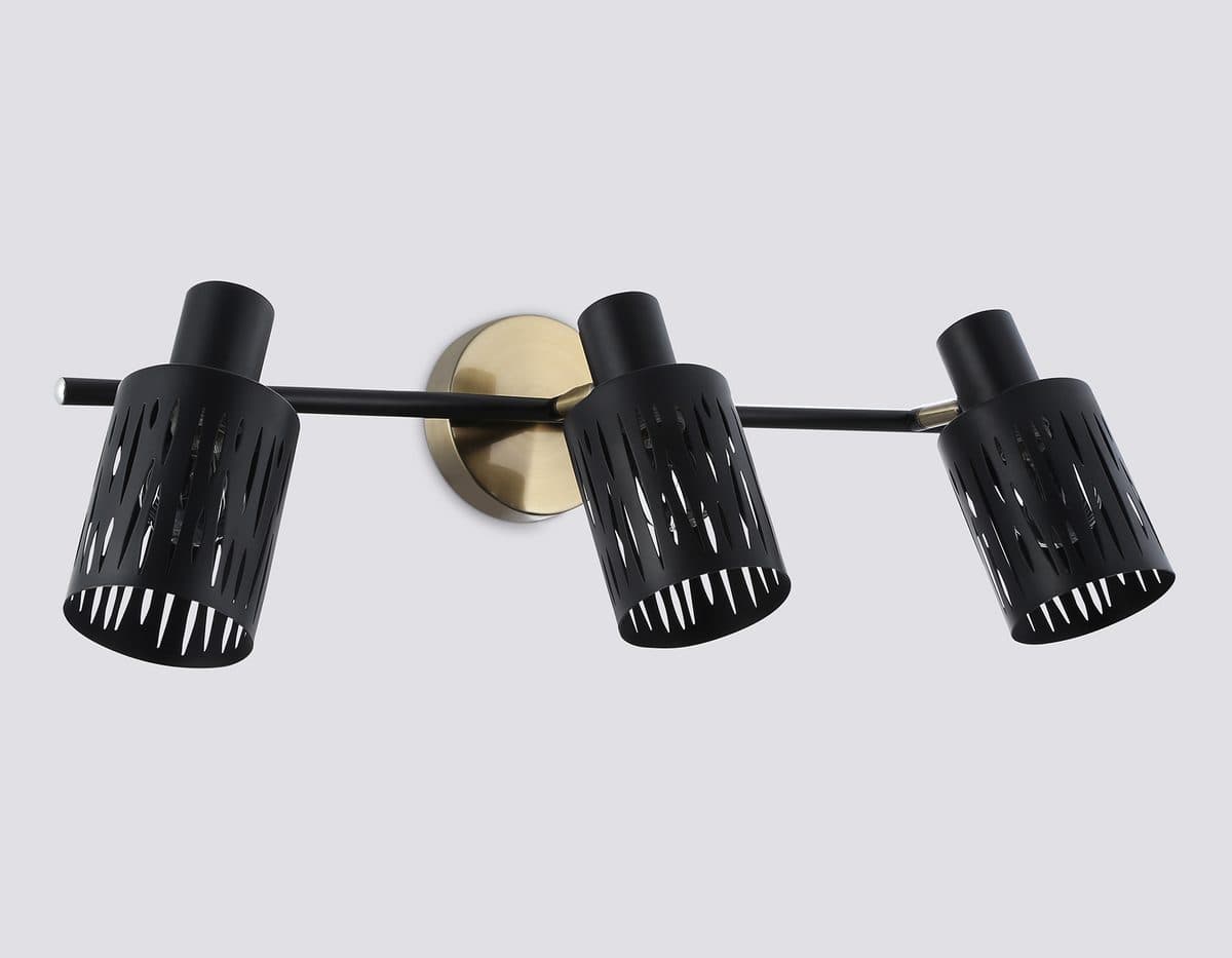 TR8669/3 BK/SB чёрный/бронза E14/3 max 60W 560*100*190