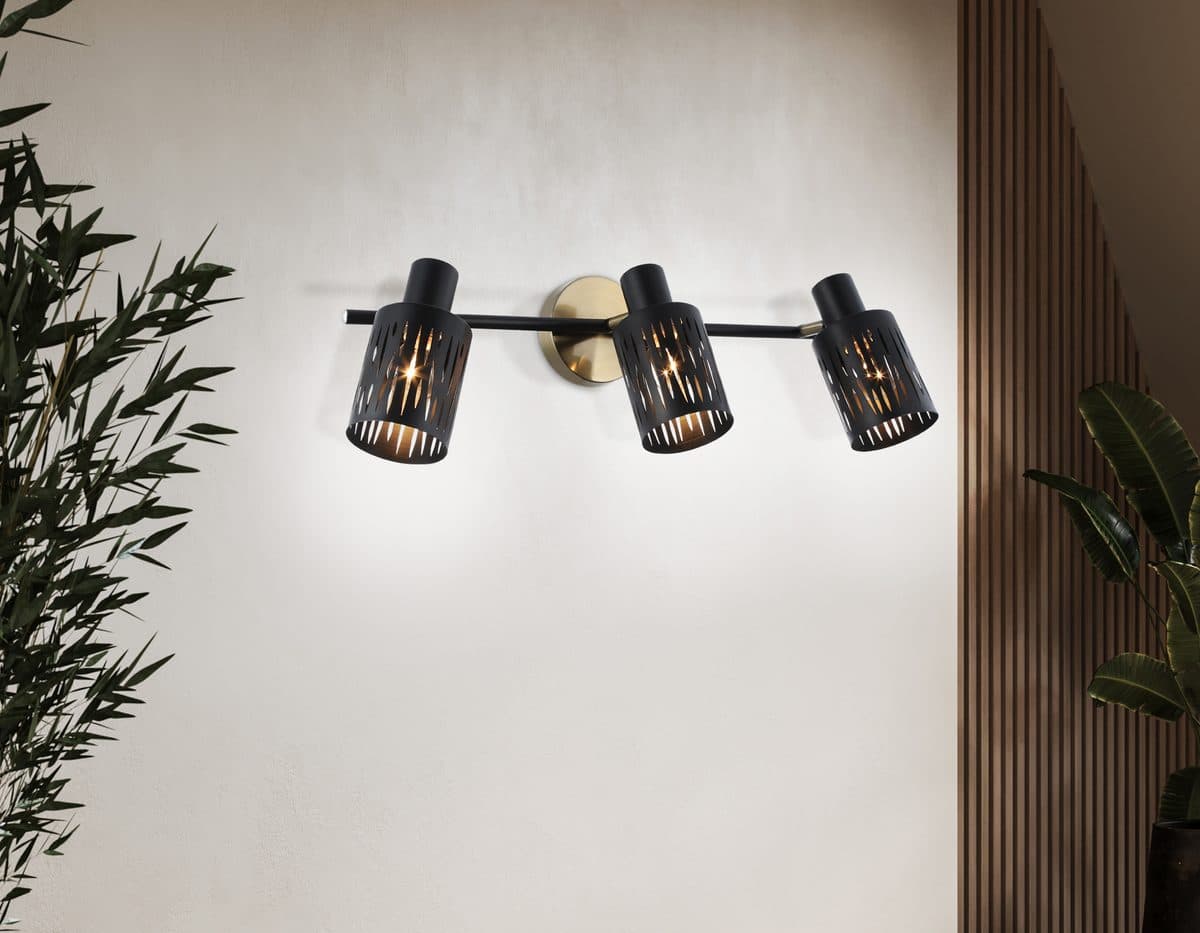 TR8669/3 BK/SB чёрный/бронза E14/3 max 60W 560*100*190