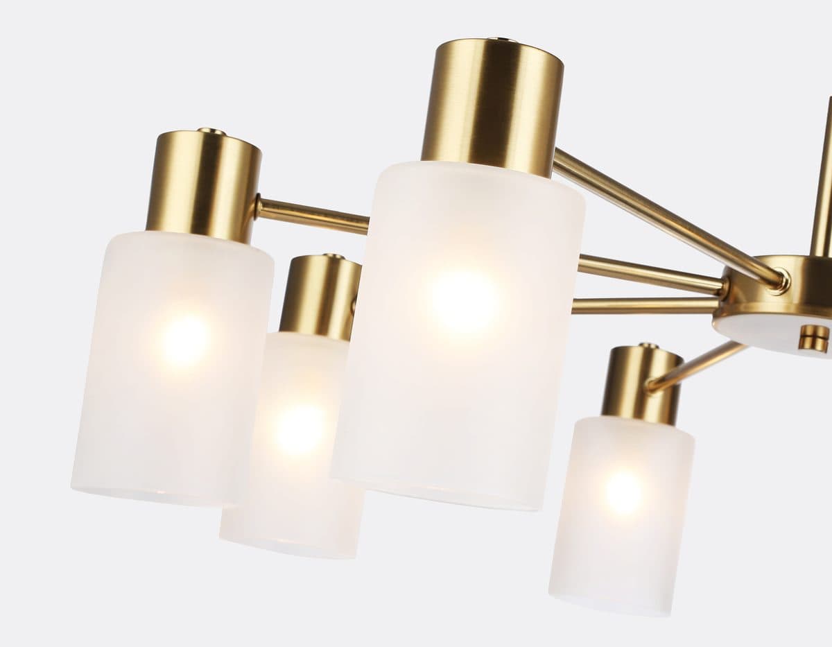 TR9584/8 BS латунь E14*8 max 40W 720*720*385