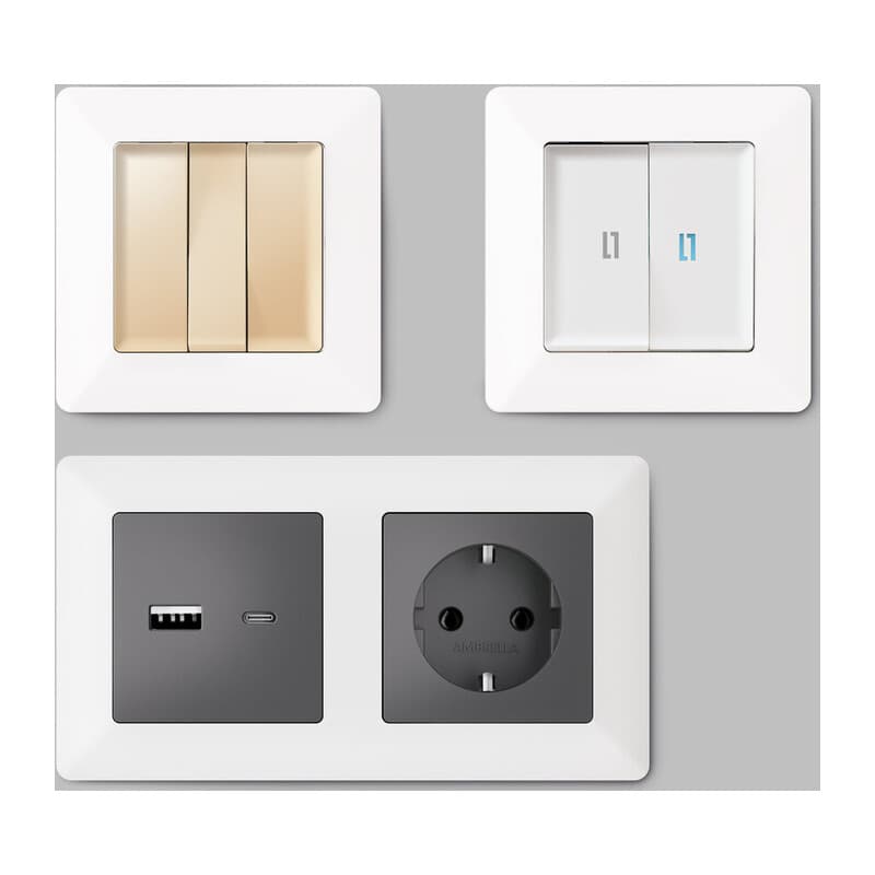 Рамка ALFA Line (Белый матовый) 2-ая