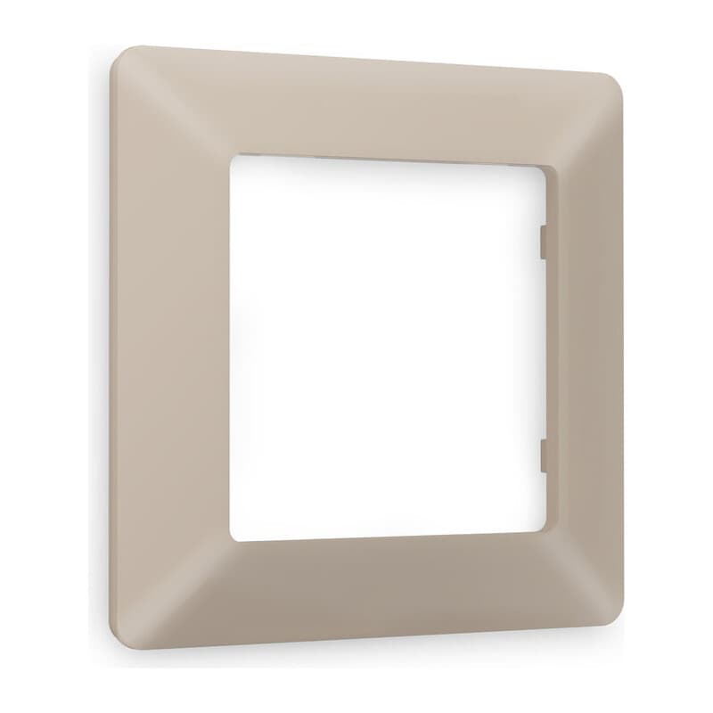 Рамка ALFA Line (Серо-бежевый матовый) 1-ая