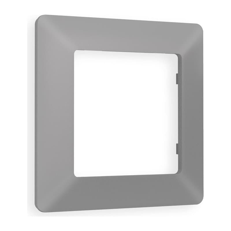 Рамка ALFA Line (Сталь матовый) 1-ая